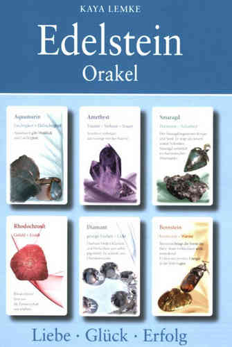 GEMSTONE ORACLE (36 CARDS WITH INSTRUCTIONS) GERMAN