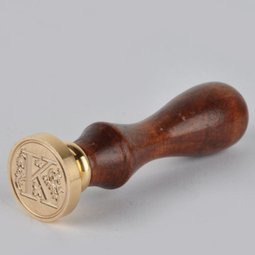 SIGNET (LETTER K)  & WOODEN HANDLE (as an optional accessory)