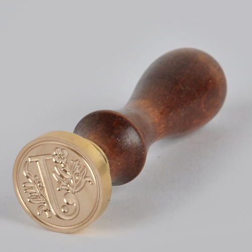 SIGNET (LETTER J)  & WOODEN HANDLE (as an optional accessory)
