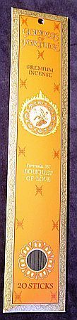 INCENSE STICKS GODDESS OF FORTUNE (Bouquet of Love)