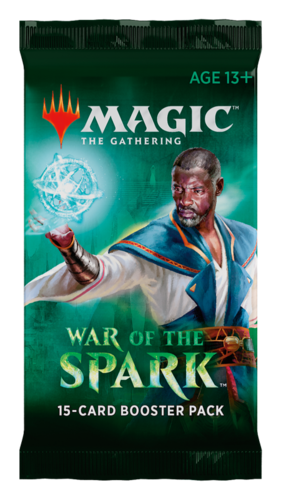MAGIC - WAR OF THE SPARKS BOOSTER PACK (ENGLISH)