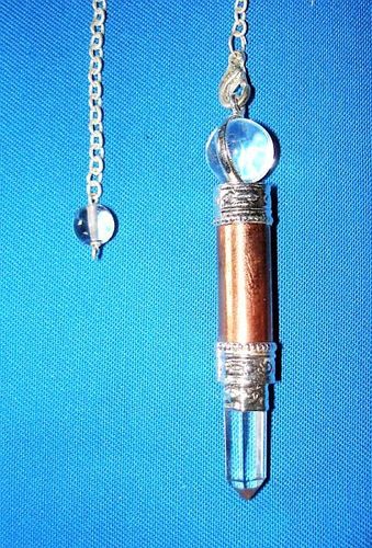 PENDULUM (Copper with rock crystal)