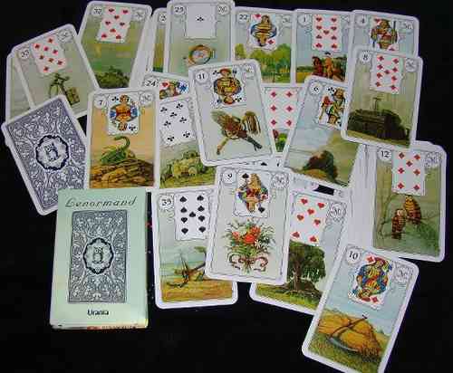 LENORMAND FORTUNETELLING CARDS (GERMAN)