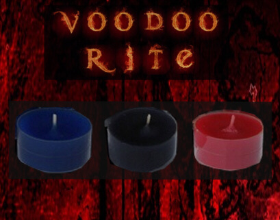 RITUAL TEALIGHT  in different colours, through-dyed (Anointed, sacred & ready to use!)