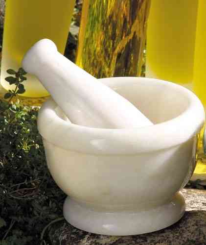 MORTAR (WHITE MARBLE) 120x90mm