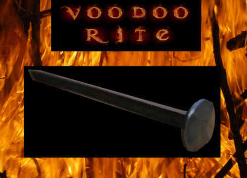 VOODOO - HANDFORGED NAIL FOR DARK MAGIC & CONJURING (ca. 80mm)