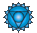 CHAKRA-PYRAMID (BLUE SPECTRUM, THROAT CHAKRA) 190x60x60