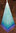 CHAKRA-PYRAMID (BLUE SPECTRUM, THROAT CHAKRA) 190x60x60