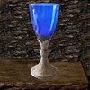EDLER RITUALKELCH CELTIC BLUE (Keltische Muster, blaues Glas) Wieder vorrätig!