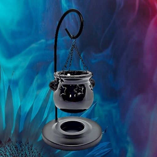 Aroma lamp witch cauldron